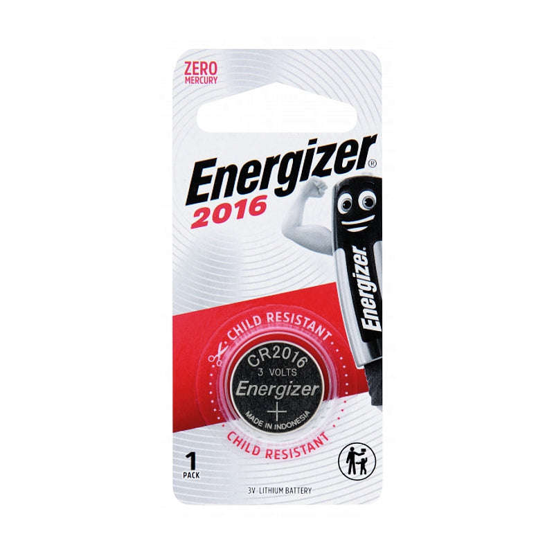 Energizer 2016 Bp1 3V Lithium Coin Battery 1Pack (Moq 12)