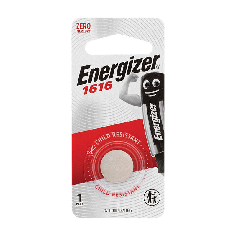 Energizer 1616 3V Lithium Coin Battery (1 Pack) (Moq 12)
