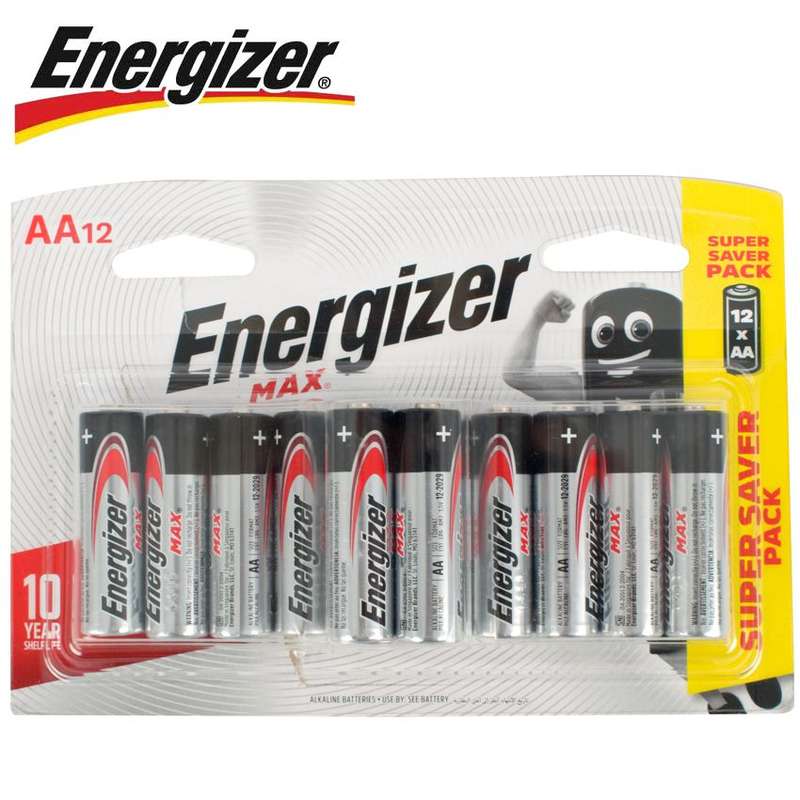 Energizer Max: Aa - 12 Pack (Moq 12) - DEFAULT TITLE