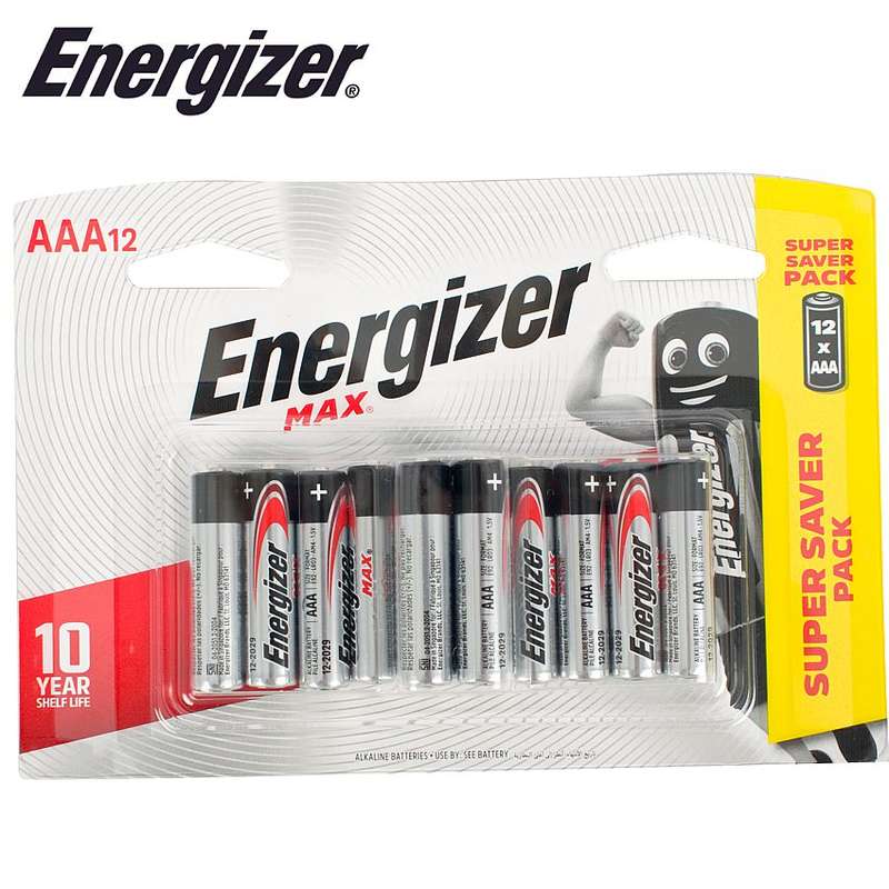 Energizer Max: Aaa - 12 Pack (Moq 12) - DEFAULT TITLE