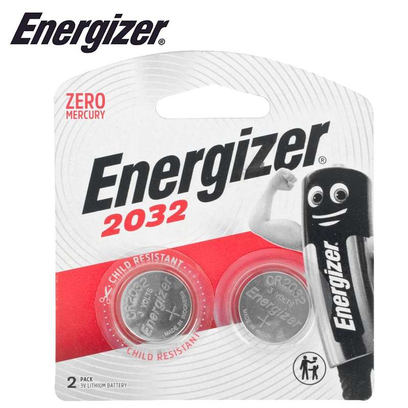 Energizer 2032 3V Lithium Coin Battery 2 Pack (Moq X12) - DEFAULT TITLE