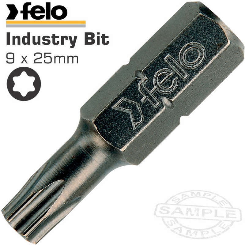 Felo Torx Tx9 X 25Mm Bulk Ins.Bit