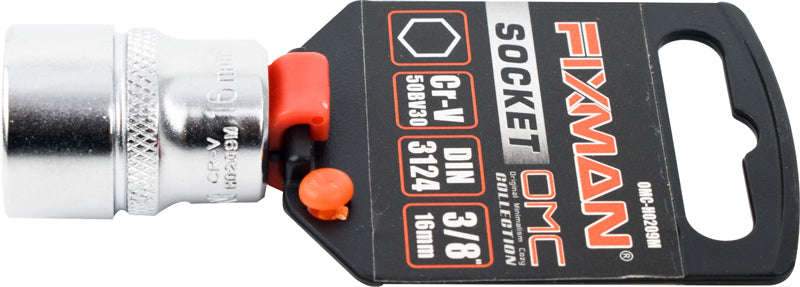 Fixman 3/8' Drive Hex Socket 16Mm - DEFAULT TITLE