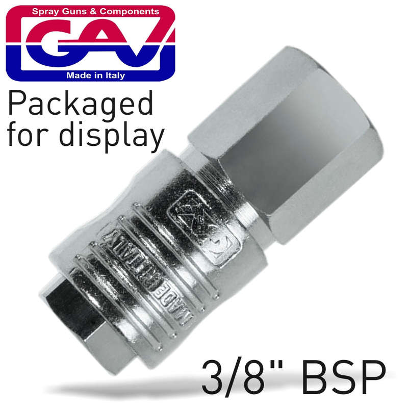 Quick Coupler 3/8'F Packaged - DEFAULT TITLE