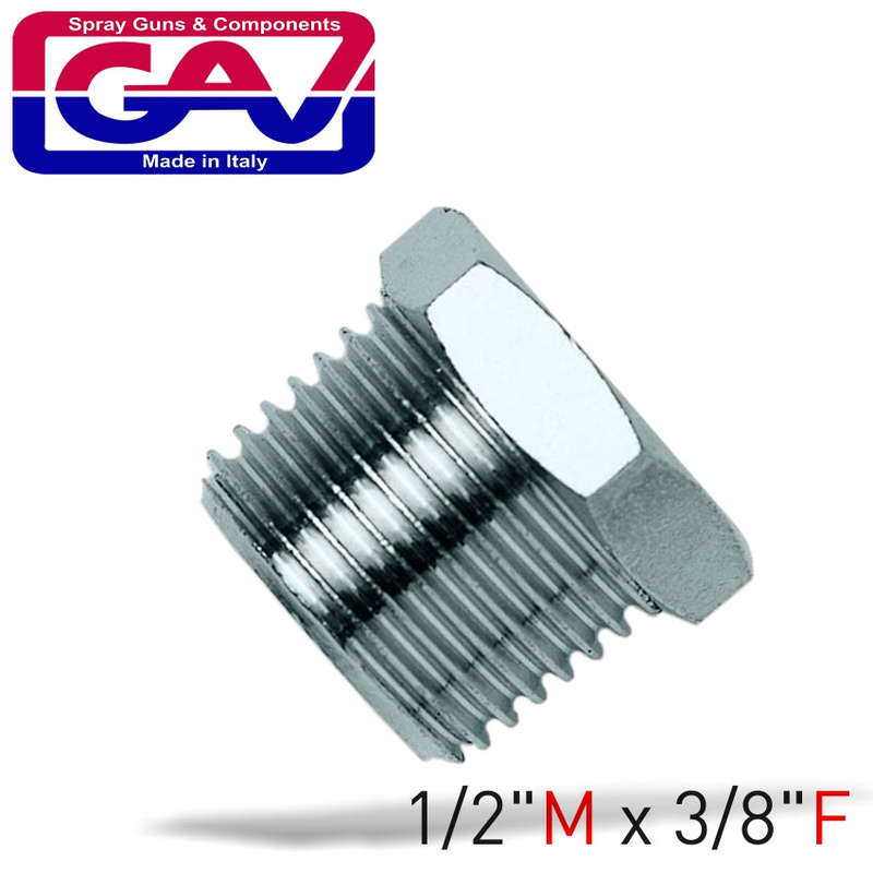 Taper Reducer Bush 1/2 X 3/8 M/F - DEFAULT TITLE