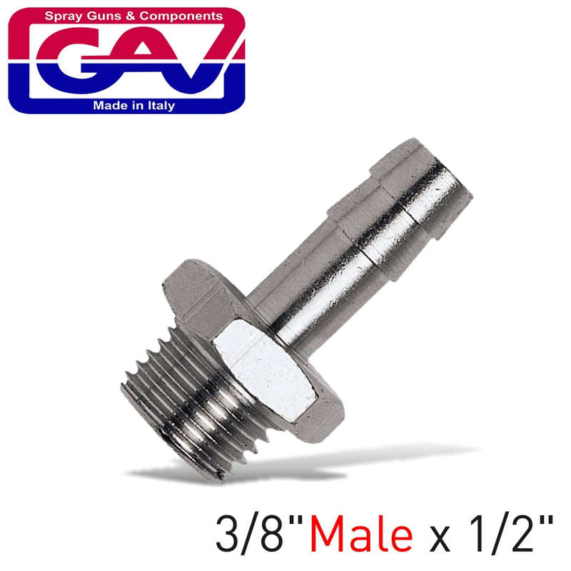 Hose Adaptor 3/8'Male X 1/2' Hose - DEFAULT TITLE