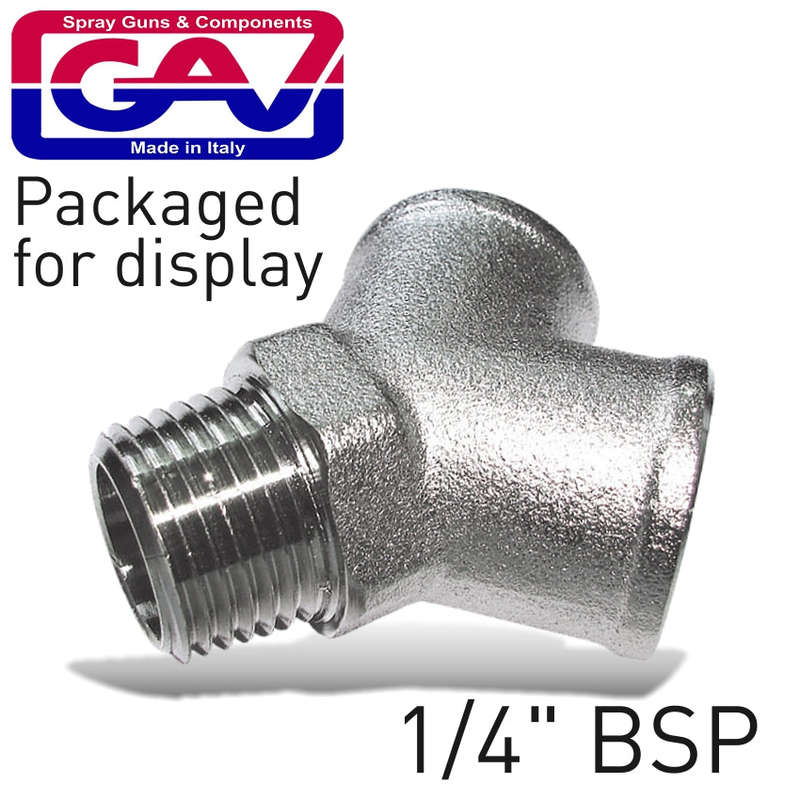 Y Connector 1/4'Mff Gio1071-2 Packaged - DEFAULT TITLE