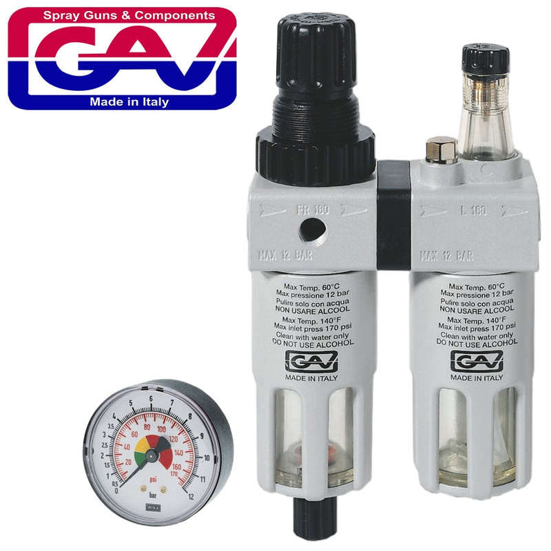 Filter Regulator Lubricator 1/4' - DEFAULT TITLE