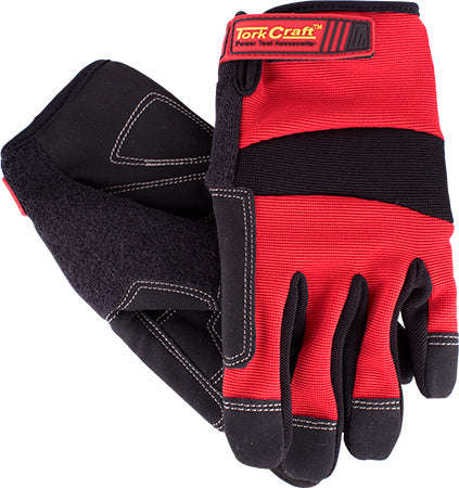 Tork Craft Work Glove Xx-Large All Purpose Red With Touch Finger - DEFAULT TITLE