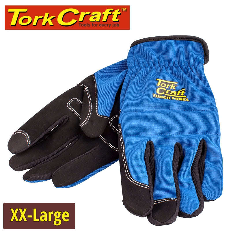 Tork Craft Glove Blue With Pu Palm Size Xx-Large Multi Purpose - DEFAULT TITLE