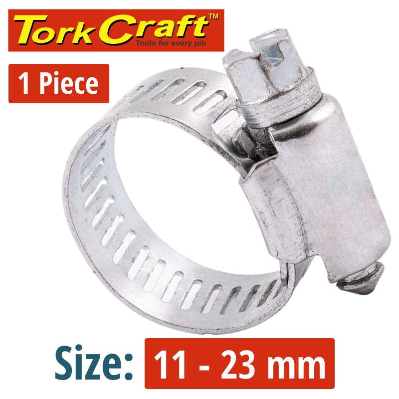 Tork Craft Hose Clamp 11-23Mm Each - DEFAULT TITLE