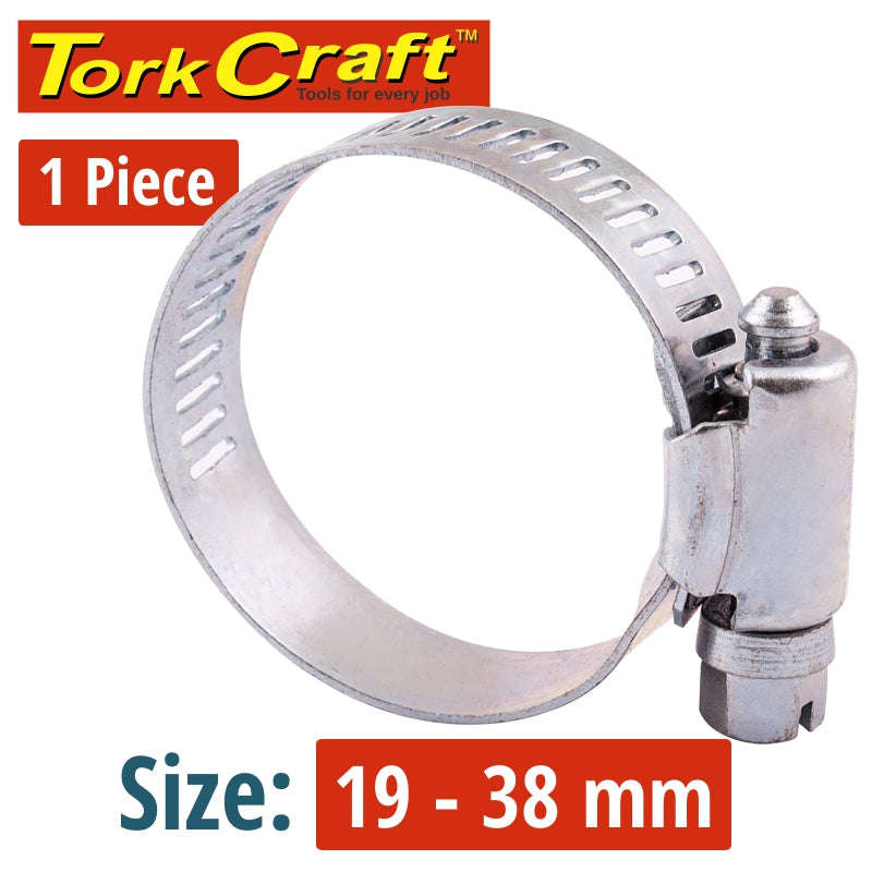 Tork Craft Hose Clamp 19-38Mm Each K16 - DEFAULT TITLE