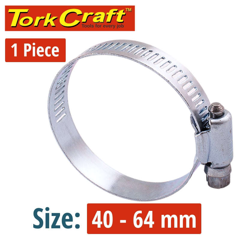 Tork Craft Hose Clamp 40-64Mm Each K32 -