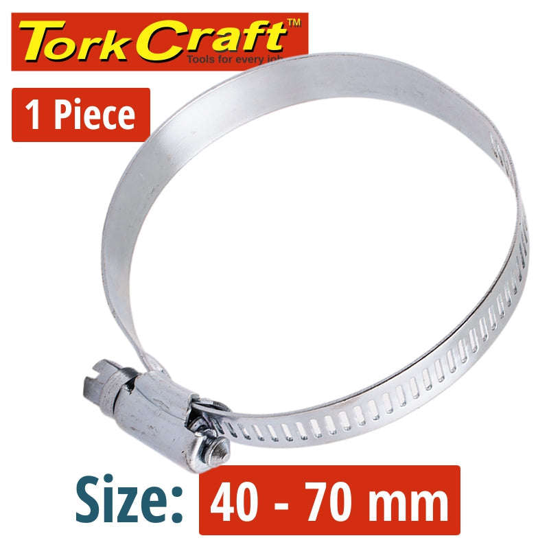 Tork Craft Hose Clamp 46-70Mm Each K36 - DEFAULT TITLE