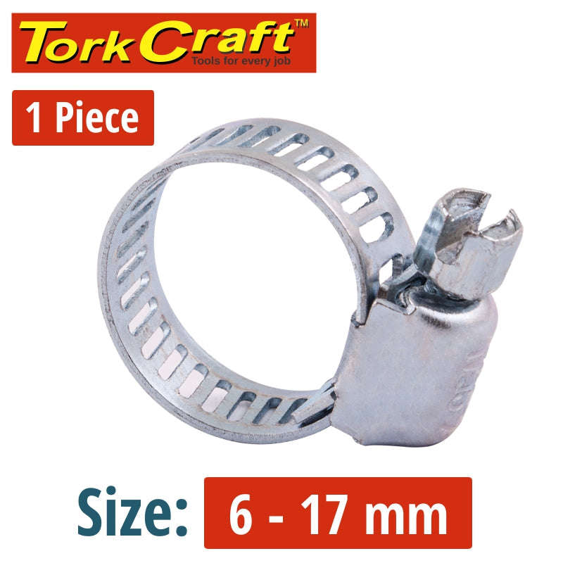 Tork Craft Hose Clamp 6 - 17Mm Each  Gm4 - DEFAULT TITLE