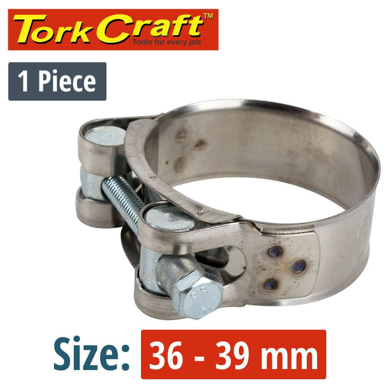 Tork Craft Hose Clamp H/Duty 36-39 Bulk - DEFAULT TITLE