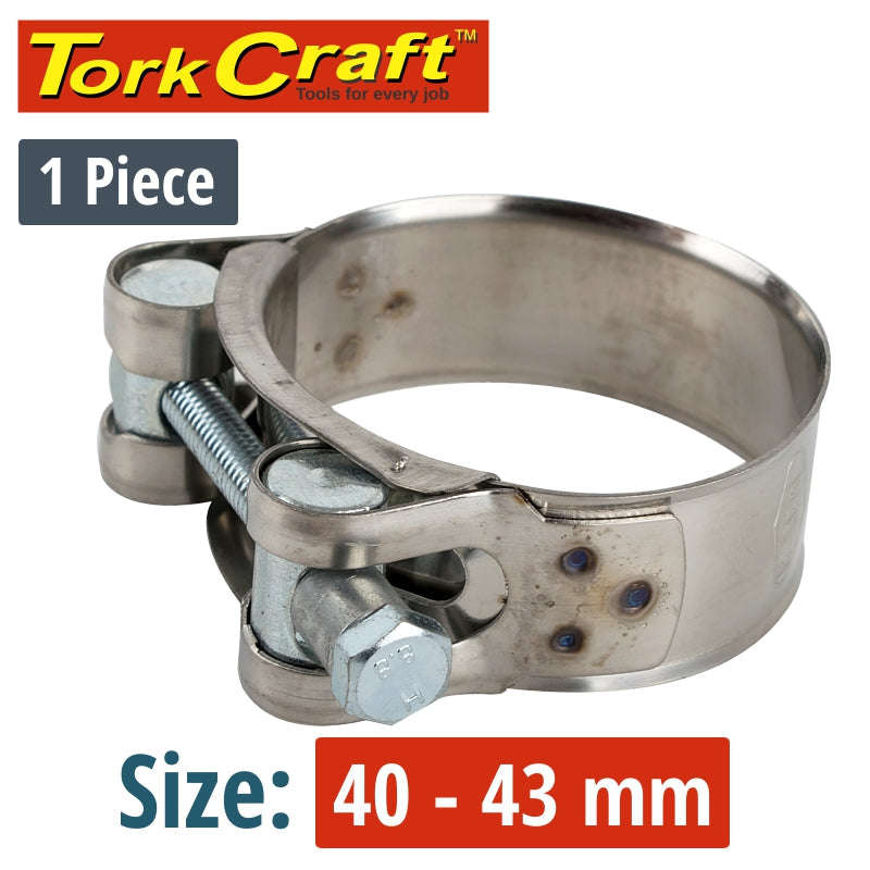 Tork Craft Hose Clamp H/Duty 40-43 Bulk - DEFAULT TITLE