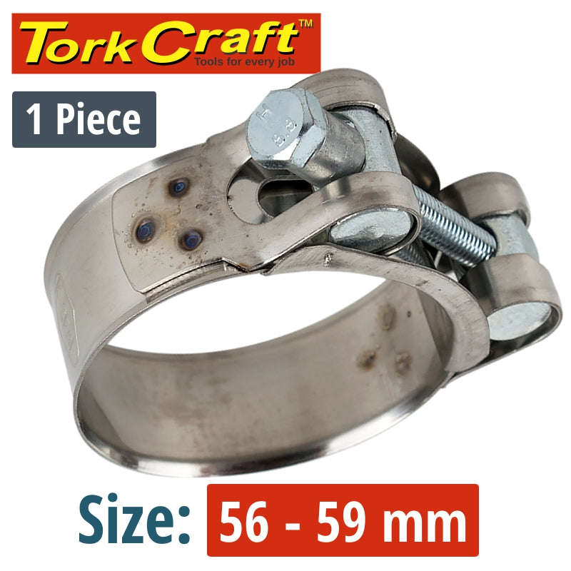 Tork Craft Hose Clamp H/Duty 56-59 Bulk - DEFAULT TITLE