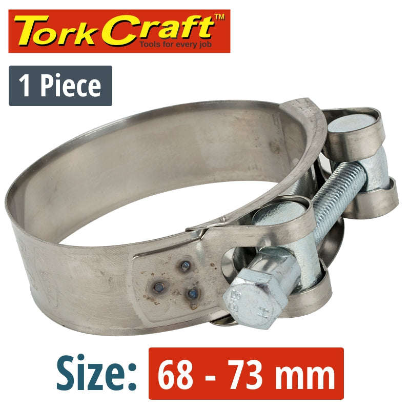 Tork Craft Hose Clamp H/Duty 68-73 Bulk - DEFAULT TITLE