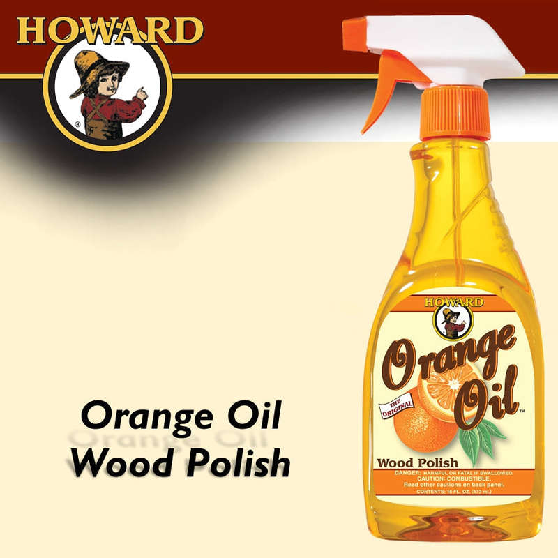 Howard Orange Oil Spray Furniture Polish 237 Ml - DEFAULT TITLE