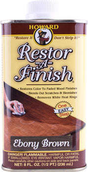 Howard Restor-A-Finish Ebony Brown 237 Ml - DEFAULT TITLE