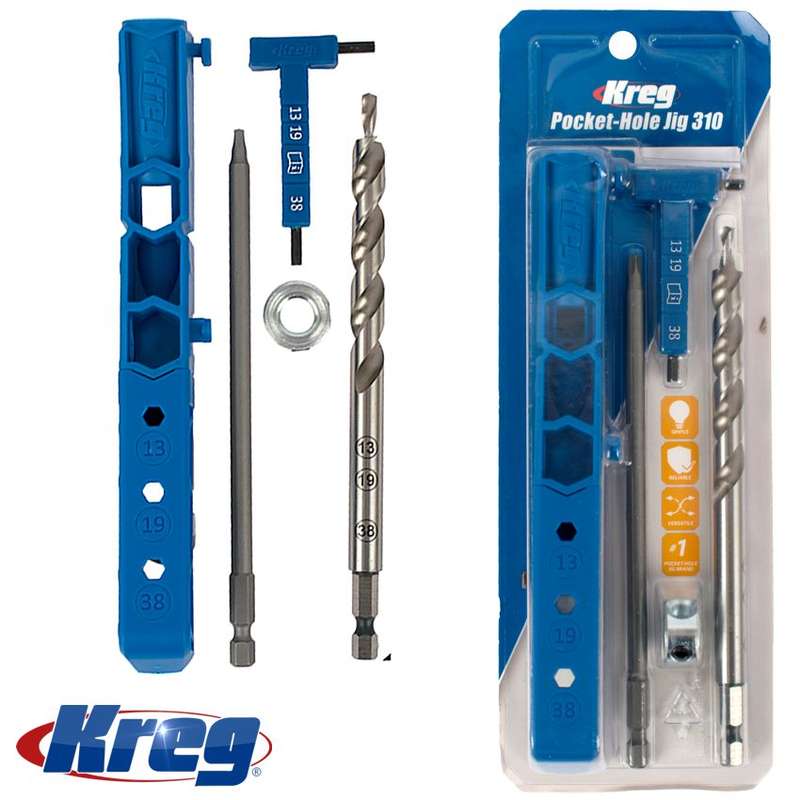 Kreg Jig  Pocket Hole Kit 5Pc - DEFAULT TITLE