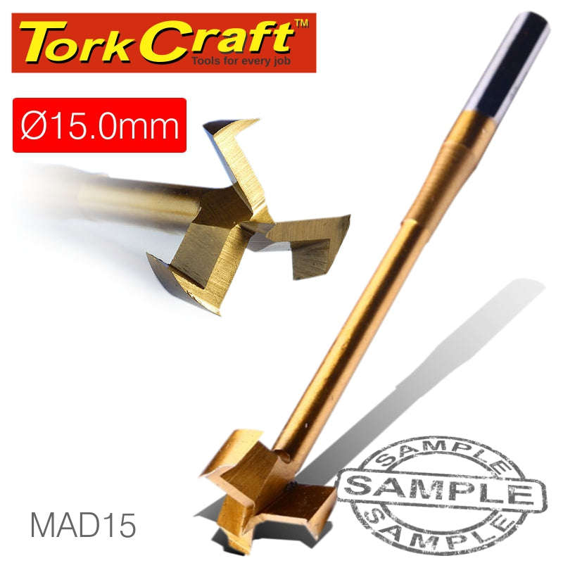 Tork Craft Mad Multi Angle Drill 15Mm Wood Bore Bit - DEFAULT TITLE