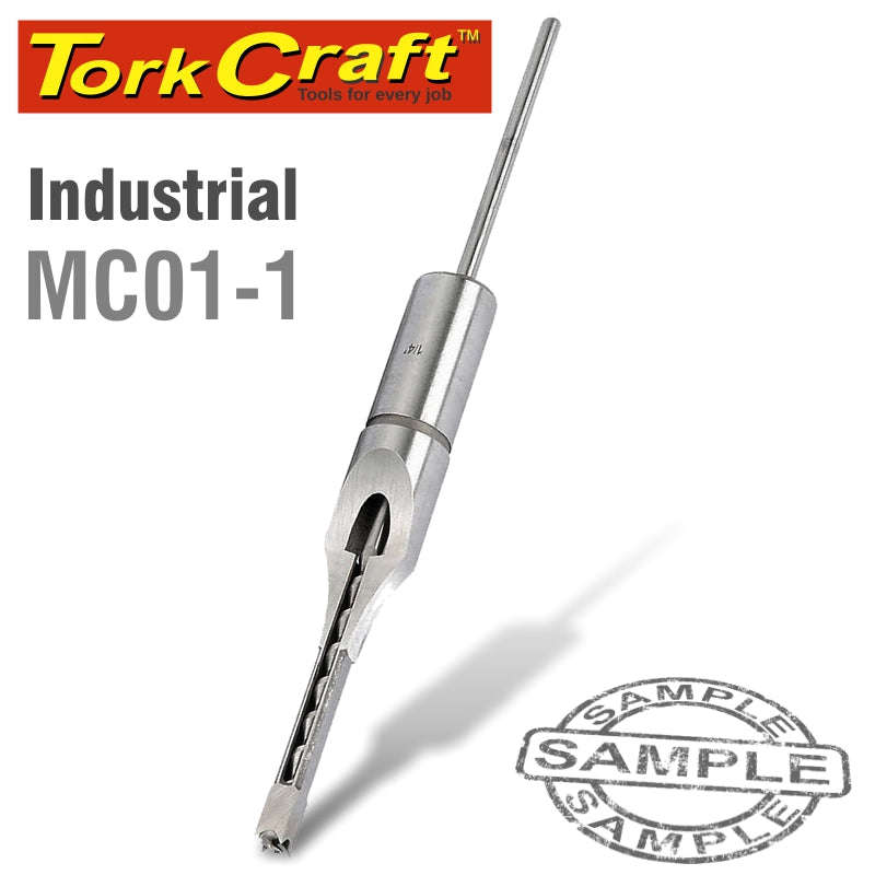 Tork Craft Hollow Square Mortice Chisel 1/4' Industrial 6.35Mm - DEFAULT TITLE