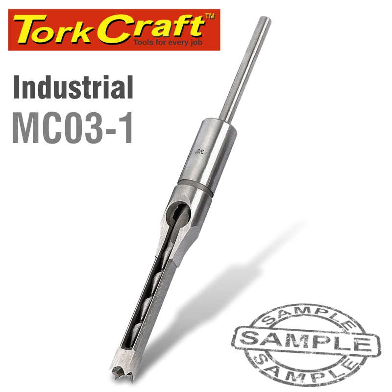 Tork Craft Hollow Square Mortice Chisel 3/8' Industrial 9.5Mm - DEFAULT TITLE