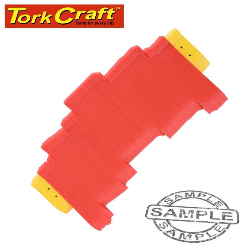Tork Craft Plastic Profile Gauge 200Mm - Max Profile Depth 45Mm - DEFAULT TITLE