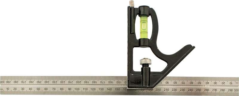Tork Craft Combination Square With Aluminium Handle - DEFAULT TITLE