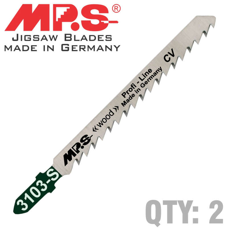 MPS Jigsaw Blade Wood Bsch Sh.4T 100Mm Long - DEFAULT TITLE
