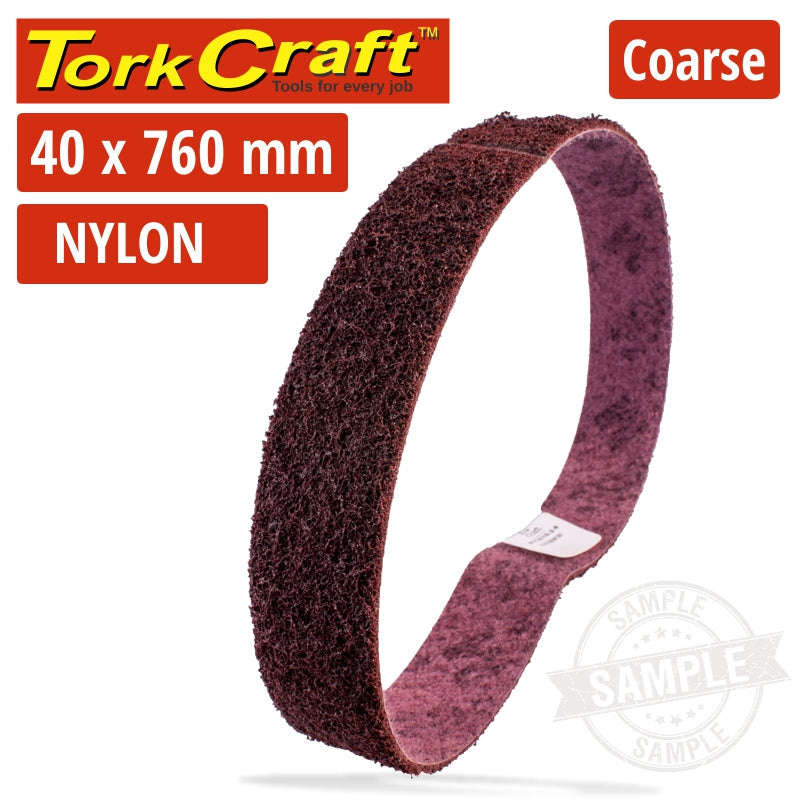 Tork Craft Nylon Belt Coarse 40Mmx760Mm - DEFAULT TITLE