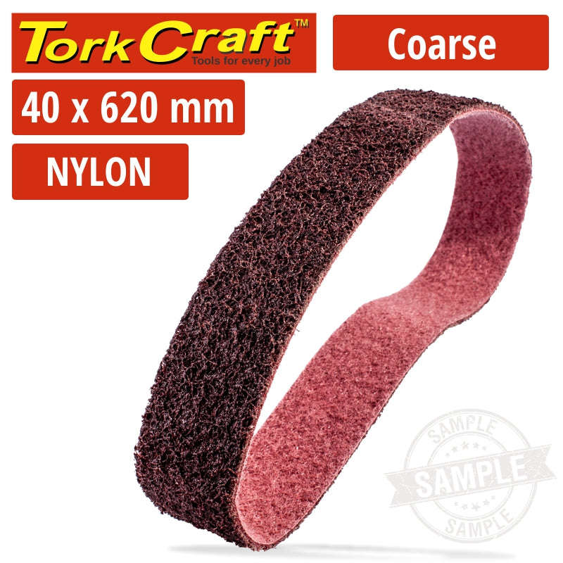 Tork Craft Nylon Belt Coarse 40Mmx620Mm - DEFAULT TITLE
