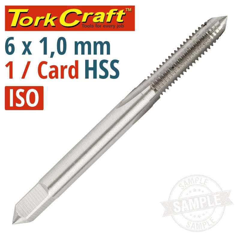 Tork Craft Tap Hss 6X1.0Mm Iso 1/Card