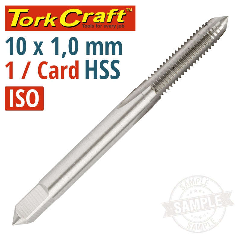 Tork Craft Tap Hss 10Mm X 1.0 1 Per Card - DEFAULT TITLE