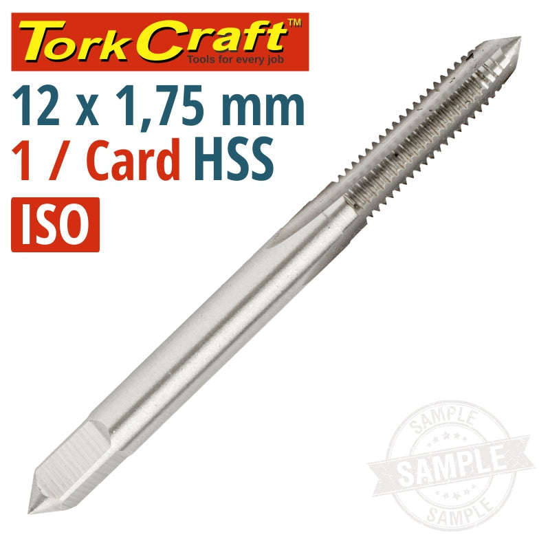Tork Craft Tap Hss 12X1.75Mm Iso 1/Card - DEFAULT TITLE