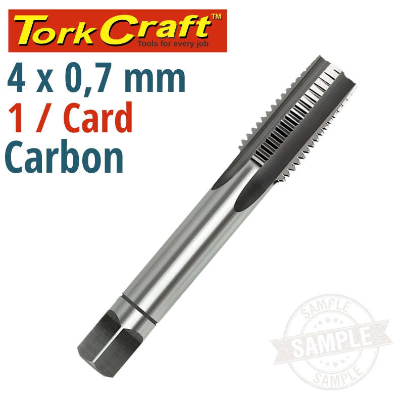 Tork Craft Tap Carb.Steel 4X0.7Mm 1/Card -