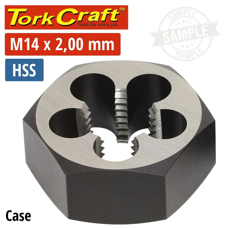 Tork Craft Die Hss Hex 14X2.00Mm 1/Case - DEFAULT TITLE