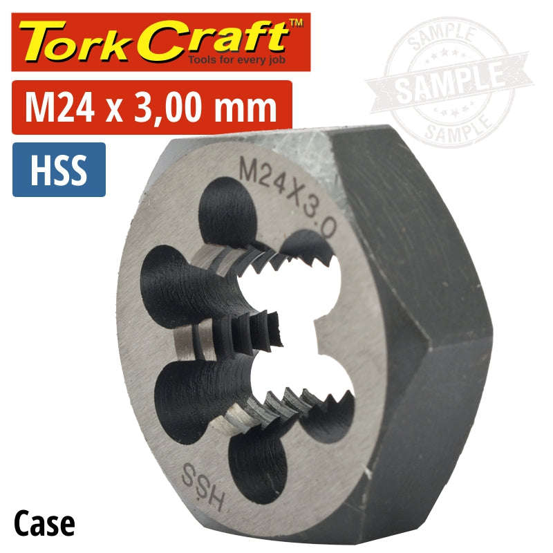 Tork Craft Die Hss Hex 24Mm 1/Case - DEFAULT TITLE