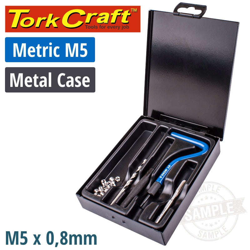 Tork Craft Thread Repair Kit M5 Internal (Metal Box) - DEFAULT TITLE