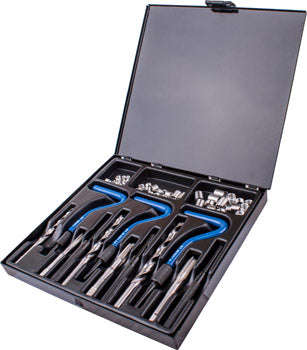 Tork Craft Thread Repair Kit 3Pcs Combination Set M6/M8/M10 Internal In Metal Box - DEFAULT TITLE