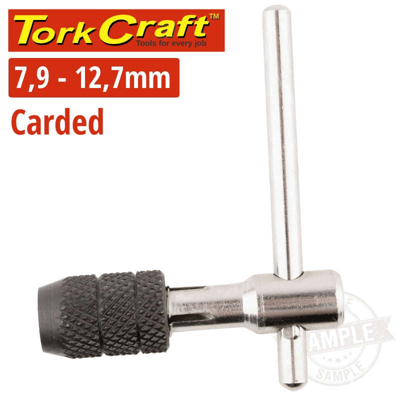 Tork Craft T Tap Wrench 7.9-12.7Mm Carded - DEFAULT TITLE