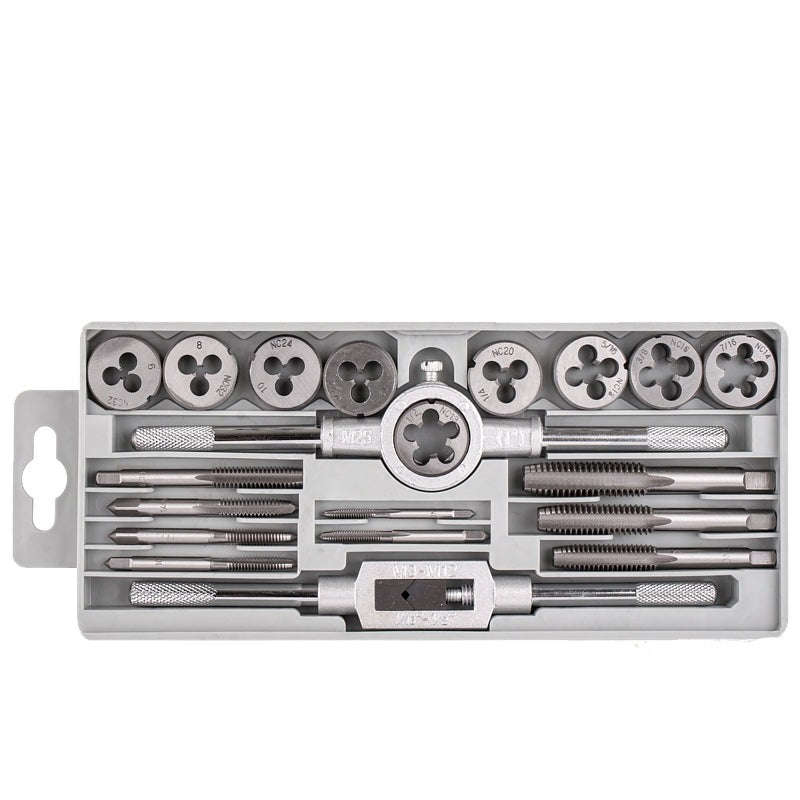 Tork Craft 20 Piece Imperial Tap & Die Set In Plastic Case - DEFAULT TITLE