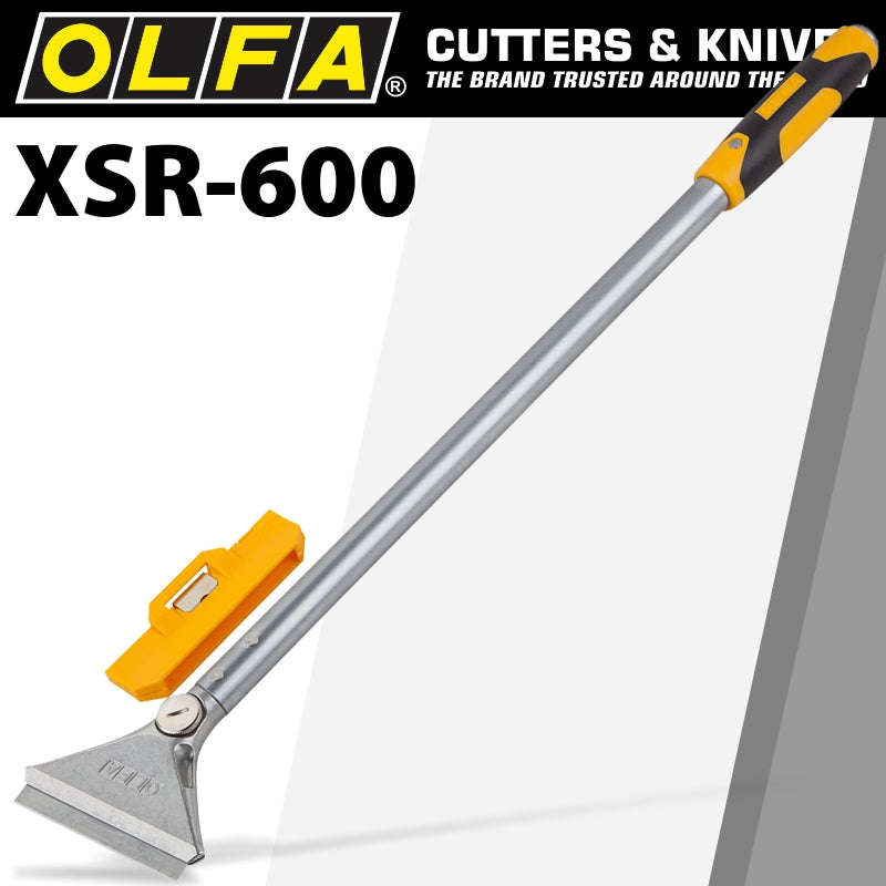 Olfa Heavy Duty Scraper 600Mm With 0.8Mm Blade And Safety Blade Cover - DEFAULT TITLE