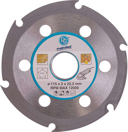 Pg Blade 6 Teeth 115Mm For Wood On Angle Grinder - DEFAULT TITLE