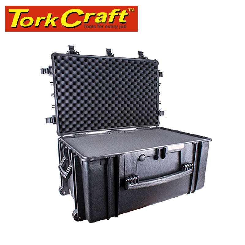 Tork Craft Hard Case 865X565X430Mm Od With Foam Black Water & Dust Proof 764840 - DEFAULT TITLE