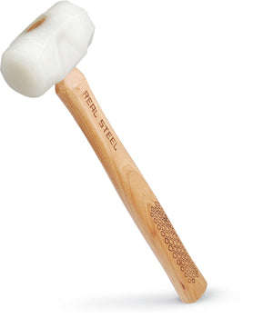 Real Steel Hammer Urethane 38Mm 1 1/2' Face Diam. Hick. Wood Handle - DEFAULT TITLE