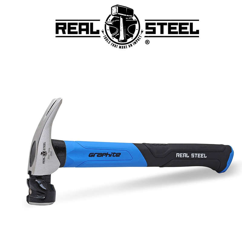 Real Steel Hammer Claw Rip 570G 20Oz Graph. Handle - DEFAULT TITLE