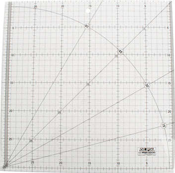 Olfa Metric Quilt Ruler 30Cm X 30Cm - Metric Grid - DEFAULT TITLE
